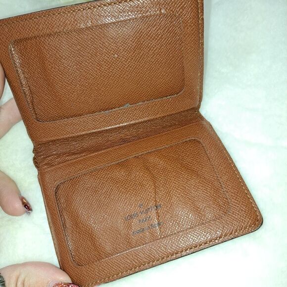 Louis Vuitton Monogram Porte 2 cartes Vertical Pass Card Case Authentic - Picture 5 of 7